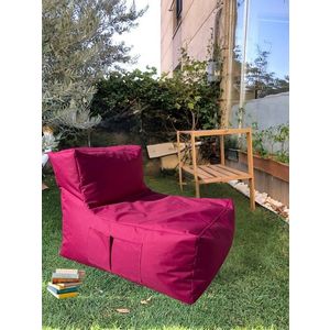 Fotoliu puf Bean Bag, Atelier del Sofa, 535PFT1203, Poliester, Roz imagine