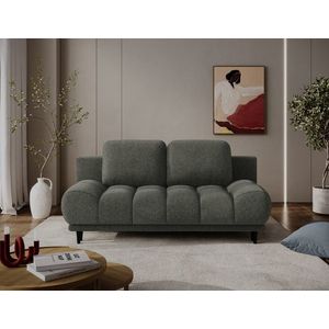 Canapea extensibila 2 locuri ELTAP, Guavio, 210x77x97 cm, lemn/poliester, verde olive imagine