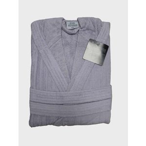 Halat de baie cu gluga, ET 2000 IMPEX, L/XL, bumbac, lila imagine