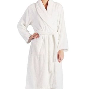 Halat de baie ET 2000 IMPEX, L/XL, 450 gr, bumbac, alb imagine