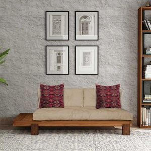 Șezlong, Atelier del Sofa, 135PLT1115, Lemn , Teak / Cămilă imagine