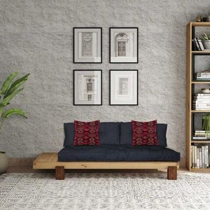 Șezlong, Atelier del Sofa, 135PLT1107, Lemn , Natural / Antracit imagine