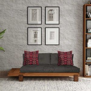 Șezlong, Atelier del Sofa, 135PLT1113, Lemn , Tec / Antracit imagine