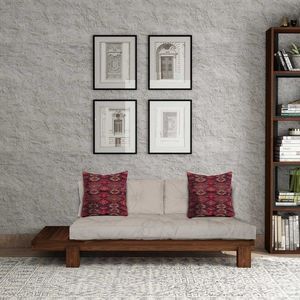 Șezlong, Atelier del Sofa, 135PLT1102, Lemn , Nuc / Bej imagine