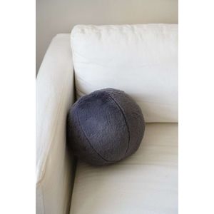 Perna, Pelus Top, 25x25x25 cm, 75% RECYCLED POLYESTER/25% POLYESTER, Antracit imagine