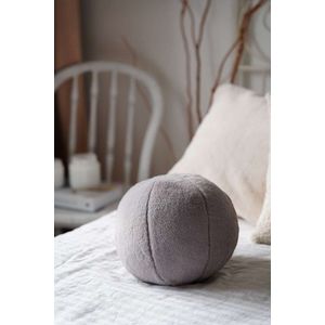 Perna, Pelus Top, 25x25x25 cm, 75% RECYCLED POLYESTER/25% POLYESTER, Gri imagine