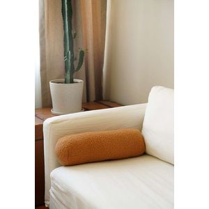 Perna, Teddy Roller, 50x14x14 cm, 75% RECYCLED POLYESTER/25% POLYESTER, Maro imagine
