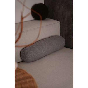 Perna, Teddy Roller, 50x14x14 cm, 75% RECYCLED POLYESTER/25% POLYESTER, Gri imagine