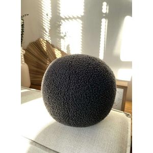 Perna, Teddy Top 25, 25x25x25 cm, 75% RECYCLED POLYESTER/25% POLYESTER, Antracit imagine