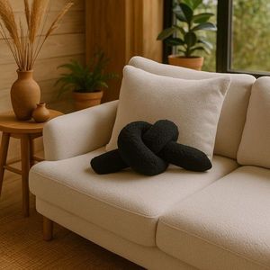 Perna, Ask Dugum, 44x22x18 cm, Poliester, Negru imagine