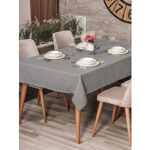 Fata de masa, L'essentiel Maison, Plain 160, Poliester, Gri imagine