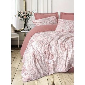 Lenjerie de pat pentru o persoana, L'essentiel Maison, Livara, Bumbac Ranforce , Prăfuit imagine