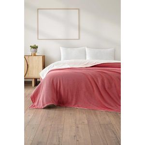 Patura Double, L'essentiel Maison, Likya, Amestec bumbac, Rosu imagine