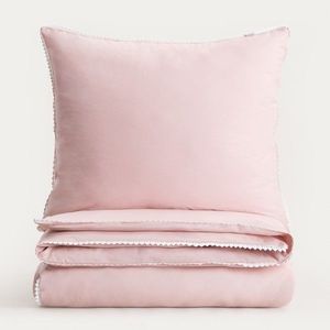Lenjerie de pat King Size, Cherish Love, Homla, 200x220 cm, 3 piese, bumbac, roz imagine