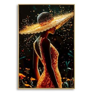 Tablou decorativ, Mauro Ferretti, Illumy -A, 62x92 cm, lemn de pin/canvas, multicolor imagine