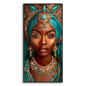 Tablou decorativ, Mauro Ferretti, Maya, 50x100 cm, lemn de pin/canvas, multicolor imagine