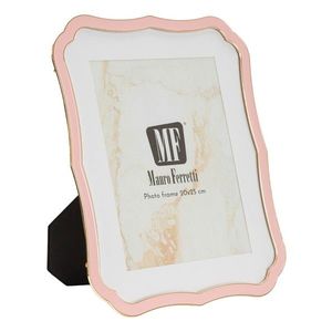 Rama foto, Mauro Ferretti, Margot, 20x25 cn, zinc/sticla, roz/auriu imagine