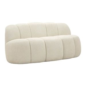 Canapea 2 locuri, Mauro Ferretti, Ball, 145x80x69 cm, poliester, alb imagine