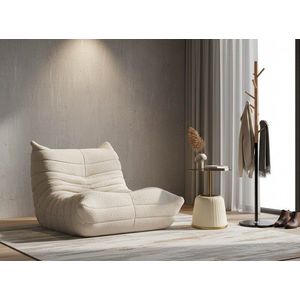 Fotoliu, Mauro Ferretti, Mask, 103x100x80 cm, ambalat vidat, poliester/burete, alb imagine