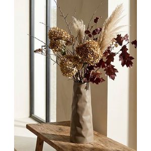 Vaza decorativa, Mauro Ferretti, Norimberga, 16x20x50 cm, fier, crem imagine