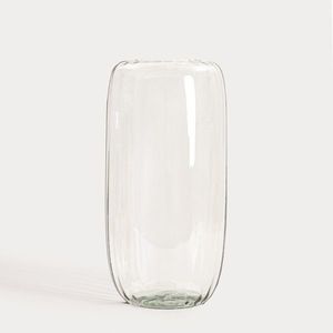 Vaza Luki, Homla, 13x45 cm, sticla, transparent imagine