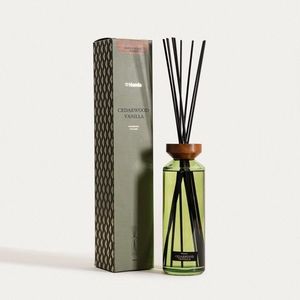 Difuzor de parfum cu betisoare Woody Blend, Homla, 500 ml, sticla, verde imagine