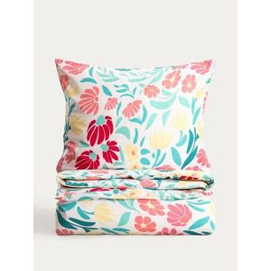 Lenjerie de pat King Size, Caleya, Homla, 200x220 cm, 3 piese, microfibra din poliester, multicolor imagine