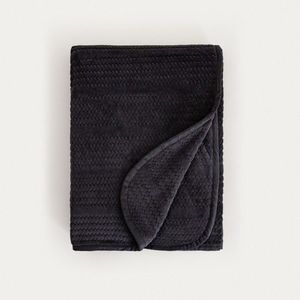 Patura Mavro, Homla, 150x200 cm, poliester, negru imagine