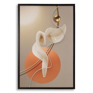 Tablou decorativ cu LED, Mauro Ferretti, Abstract -A, 80x120 cm, canvas/MDF, multicolor imagine