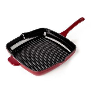 Tigaie grill, Luigi Ferrero, Opera FR-2752, 27x27 cm, fonta emailata imagine