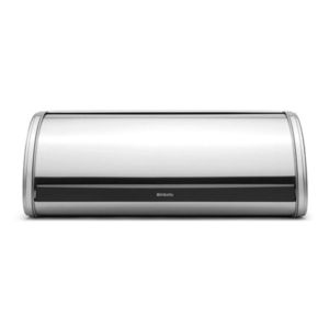 Cutie pentru paine, Brabantia, Roll Top Matt, 44.5x26.2x17.3 cm, otel, argintiu mat imagine