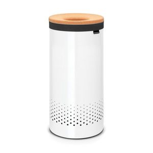 Cos de rufe, Brabantia, White Cork, 35 L, 30x30x63.5 cm, otel/pluta, alb imagine