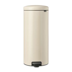Cos de gunoi cu pedala, Brabantia, NewIcon, 30 L, 38x29.3x67.9 cm, otel, bej imagine