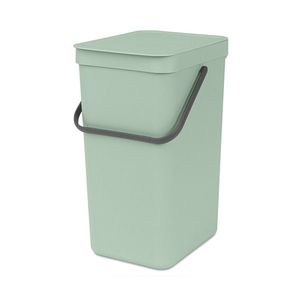 Cos de gunoi, Brabantia, Sort&Go, 16 L, 27.9x22x40.1 cm, polipropilena, verde jad imagine