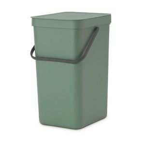 Cos de gunoi, Brabantia, Sort&Go, 16 L, 27.9x22x40.1 cm, polipropilena, verde brad imagine