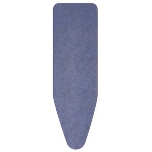 Husa pentru masa de calcat, Brabantia C, Denim Blue, 124x45 cm, 8 mm spuma, bumbac, albastru denim imagine