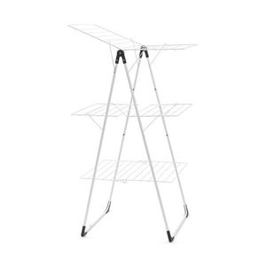 Uscator de rufe vertical, Brabantia, Tower, 23 m capacitate de uscare, otel, alb imagine