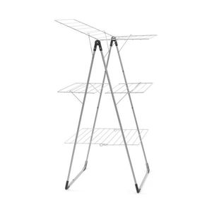 Uscator de rufe vertical, Brabantia, Tower, 23 m capacitate de uscare, otel, gri imagine