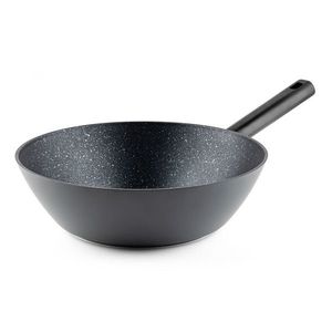 Tigaie Wok Regina, Luigi Ferrero, 30x9 cm, aluminiu forjat imagine