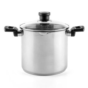 Oala cu capac Sophia, Luigi Ferrero, 24x20 cm, 8.6 L, inox imagine