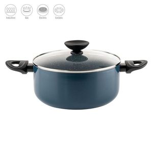 Oala cu capac Prima, Luigi Ferrero, 24x11 cm, 4.5 L, aluminiu presat imagine