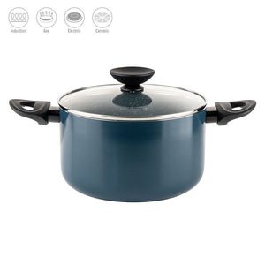 Oala cu capac Prima, Luigi Ferrero, 22x13 cm, 4.5 cm, aluminiu presat imagine