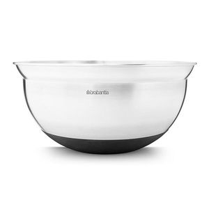 Bol pentru mixat, Brabantia, Matt, 26.2x12.6 cm, 3 L, inox, argintiu mat imagine
