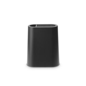 Suport pentru cutite si ustensile, Brabantia, Profile, 19x9.3x23 cm, plastic, gri inchis imagine