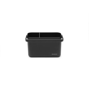 Organizator de chiuveta, Brabantia, SinkSide, 22x11x13.4 cm, plastic reciclat, gri inchis imagine