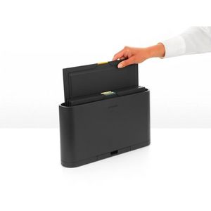 Set tocatoare 4 piese, Brabantia, Tasty+, 36x7x21.8 cm, plastic, gri inchis imagine