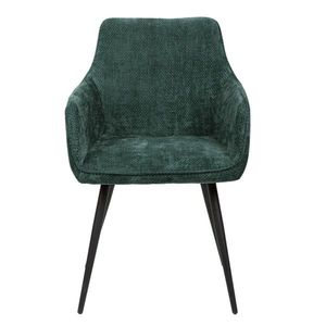 Scaun Satori Pop, Homla, 59x57x84 cm, MDF/metal/poliester, verde imagine