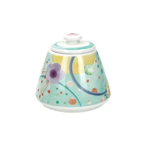 Zaharnita cu capac, Bollicine, Brandani, 10x9 cm, portelan New Bone China imagine