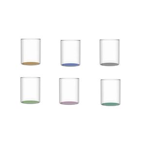 Set 6 pahare, Bottom, Brandani, 8x10 cm, sticla imagine