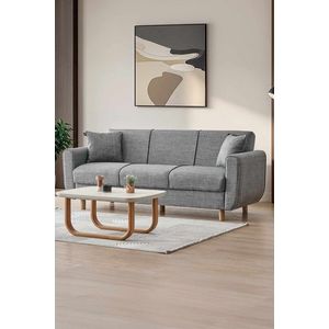 Canapea extensibila 3 locuri, Atelier del Sofa, 218NVD1105, Gri imagine